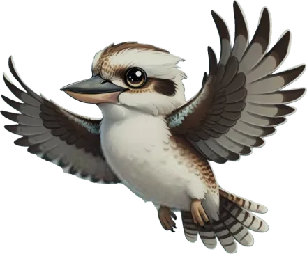 Astute the kookaburra